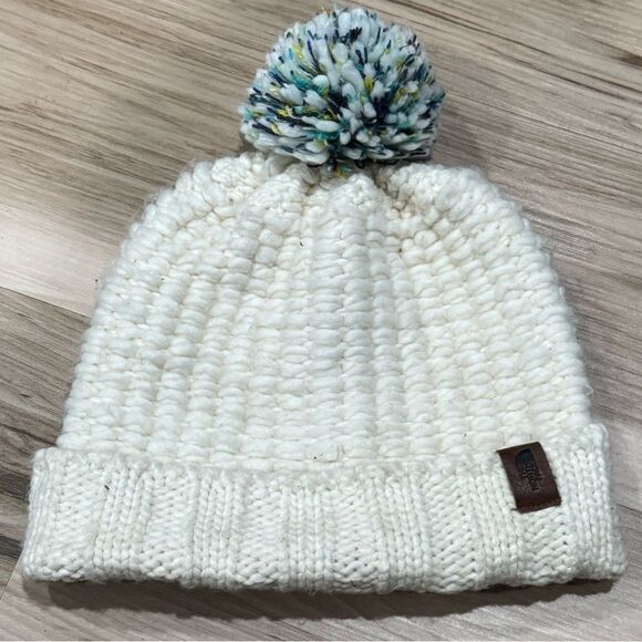 The North Face Knit Pom Pom Beanie Women’s - Picture 1 of 2
